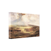 Joseph Mallord Turner - Raby Schloss Gespannter Galeriedruck