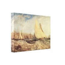 Joseph Mallord Turner - Regatta Leinwand Drucke