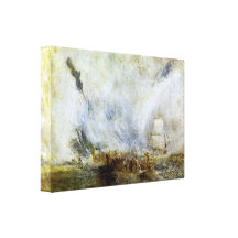 Joseph Mallord Turner - Whalers Leinwanddruck