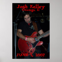 Josh Kelley förderndes Plakat