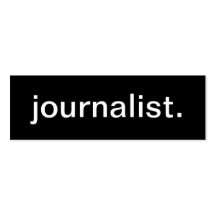 Journalist-Visitenkarte