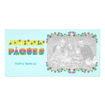 Joyeuses Pâques Individuelle Photo Karten