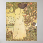Jozsef Rippl-Ronai - Dame in ihrem Garten Plakatdrucke