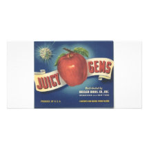 Jucy Edelsteine Personalisierte Photo Karte