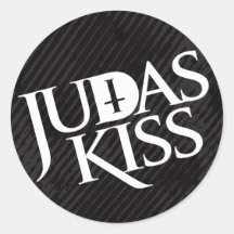 Judas Kuss-Aufkleber