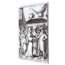 Jüdische Hochzeit Leinwand Drucke