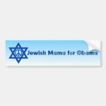 Jüdischer Autoaufkleber 4 Mutter-For Obama