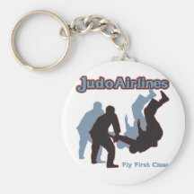 Judo-Fluglinien Schlüsselanhänger
