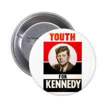 Jugend für Präsidenten John F. Kennedy Buttons