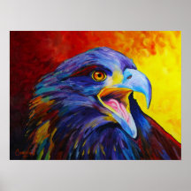 Jugendlicher Weißkopfseeadler-Druck - durch Corina Posterdrucke