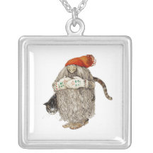 Jultomten Amulett