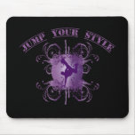 Jump your style - purple mauspad