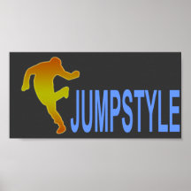 Jumpstyle Leinwand (begrenzte Ausgabe) Plakate