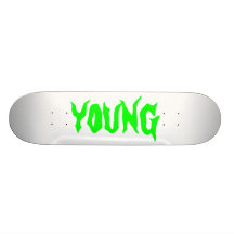 jung individuelles skateboard