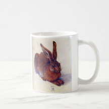 Junge Hasen durch Albrecht Durer, Renaissance-Kuns Kaffeetasse