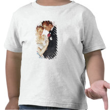 Junge Paare in der formellen Kleidung Tshirt