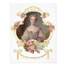Junge Prinzessin Louise Marie von Frankreich-Mitte Personalisierte Einladungen