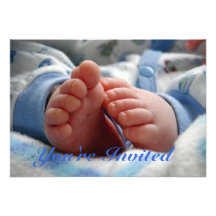 Jungen-Babyparty-Einladung