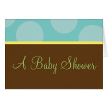Jungen-blaue Babyparty-Einladungen Karte