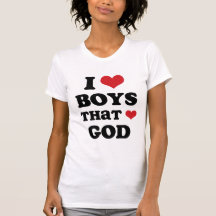 Jungen I <3 dieser Gott <3 Tshirt