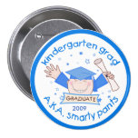Jungen-Kindergarten-Absolvent/Abschluss-Knopf Buttons