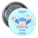 Jungen-Knopf des Abschluss-2009 Anstecknadel