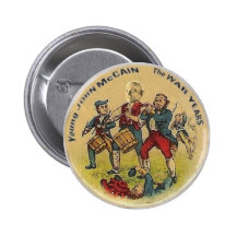 Junger John McCain-Knopf Buttons