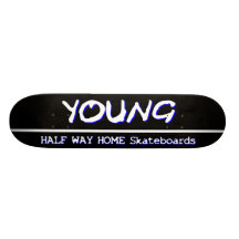 Junges Promodell Bedrucktes Skateboard