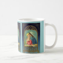 Jungfrau Mary und antiker Art-Becher Baby-Jesuss tassen