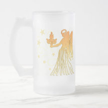 Jungfrau-mattierter Becher Kaffee Tassen
