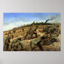 Jungleers on Biak by Keith Rocco Print