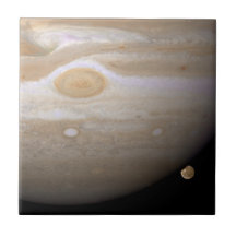 Jupiter und Ganymede Keramikfliese