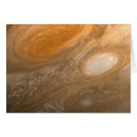 Jupiters große rote Stelle der Karte von des Voyag