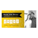 Justierbare Farbe: DIY Save the Date Foto-Karten Photokartenvorlagen