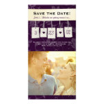Justierbare Farbe: DIY Save the Date Foto-Karten Personalisierte Foto Karte