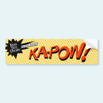 KA-POW! Aufkleber autoaufkleber