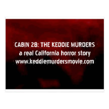 Kabine 28: Das Keddie ermordet Horrorpostkarte
