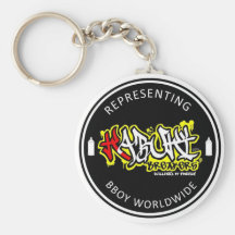 Kabuki Unterbrecher weltweites KeyChain Schlüsselanhänger