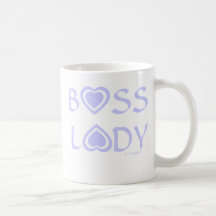 Kaffee-Chef-Becher für Dame Boss In Lavender Teetasse