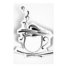 Kaffee Individuelle Büropapiere
