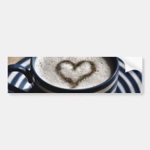 Kaffee-Liebe Autosticker