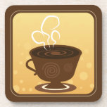 Kaffee-stilvoller Korken-Untersetzer