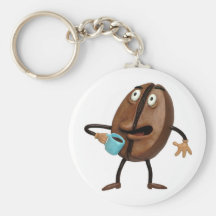 Kaffee-Summen Schlüsselbänder