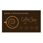 Kaffee-Visitenkarte