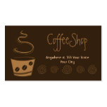 Kaffee-Visitenkarte