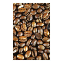 Kaffeebohnen Druckpapiere