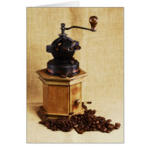 Kaffeemühle Karten