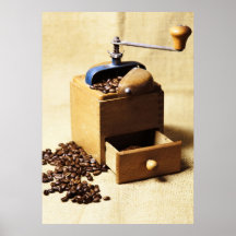 Kaffeemühle Posters