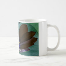 Kaffeetasse - Caddo See-Pop-Kunst-Schwarz-Lilie 00