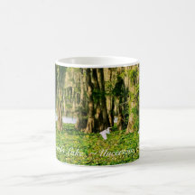 Kaffeetasse - Caddo See Zypresse u. Bird-001